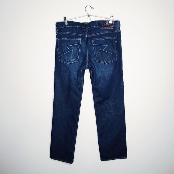 Rock & Republic | Men's Rigid Dark Jeans 34x30 - Picture 3 of 16